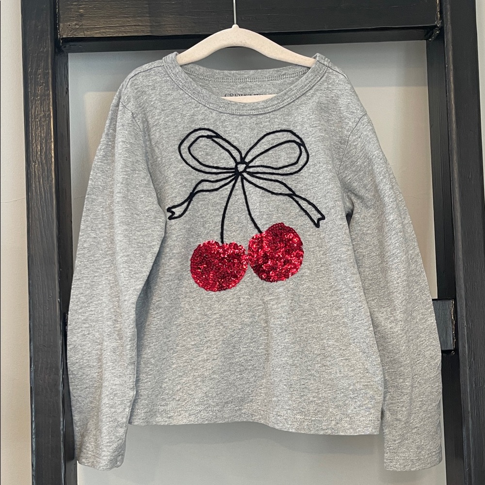 Crewcuts long sleeved cotton t-shirt size 6-7